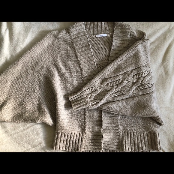 CHUNKY KNIT CARDIGAN - Picture 4 of 4